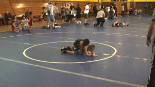 Youth Wrestling - Pumpkin Open 10 31 09: Kyle's first wrestling tournament