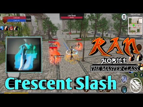 Ran Mobile: The Master Class | Int Swordsman's Crescent Slash Skill during the OBT
