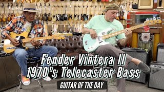 Video thumbnail for Fender Vintera II 1970's Telecaster Bass | Guitar of the Day by Normans Rare Guitars