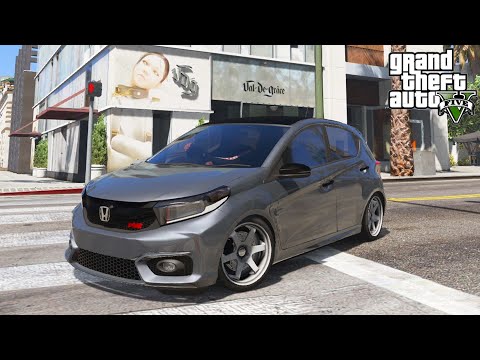 MOBIL HASIL YOUTUBE HONDA BRIO RS CVT KENCENG BANGET - GTA V INDONESIA EPISODE SPESIAL