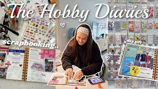 The Hobby Diaries Ep 3: SCRAPBOOKING | making a scrapbook for valentine's day