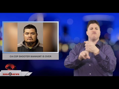 CA cop shooter manhunt is over (ASL - 12.29.18)