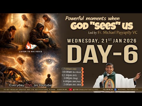 Listen to His Voice - Powerful moments when God 'sees' us - day 6