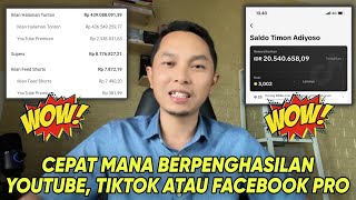 Download lagu Youtube, Tiktok and Facebook Pro, which one can get money faster? mp3