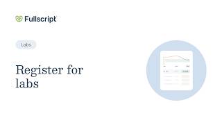 Labs: Register for labs | Provider support