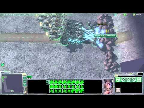 Cool Custom Made Starcraft 2 Map  [HD]