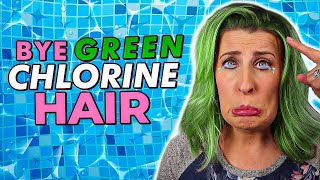 Get Rid Of Green Chlorine Hair | How To Stop Green Pool Hair