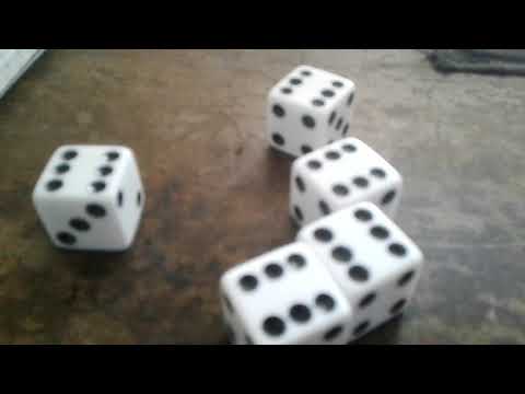 #yahtzee roll. after 152 days of one roll a day.