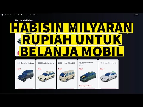 MOBIL DI UPDATE INI BAGUS-BAGUS!!! | Roblox Car Driving Indonesia