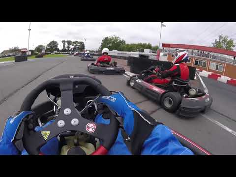 2019 Club 100 Lightweight Sprints Round 6 Rye House B Final Karting Onboard