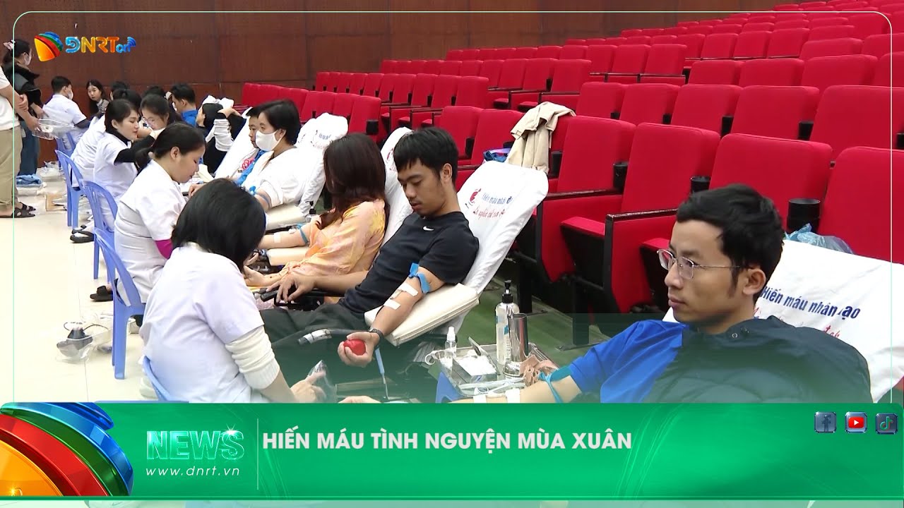 HIẾN MÁU TÌNH NGUYỆN MÙA XUÂN