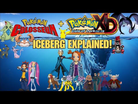 Pokémon Colosseum + XD Gale Of Darkness Iceberg Explained!!!