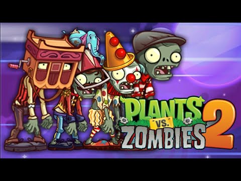 PvZ 2 9.4.1 NEW ZOMBIES CARNIVAL UNFINISHED GAMEPLAY | PLANTS vs. ZOMBIES 2 v9.4.1