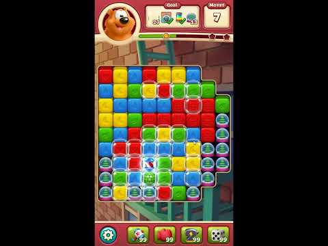 Toon Blast Level 6727 - NO BOOSTERS 🐻🐺🐱 | SKILLGAMING ✔️