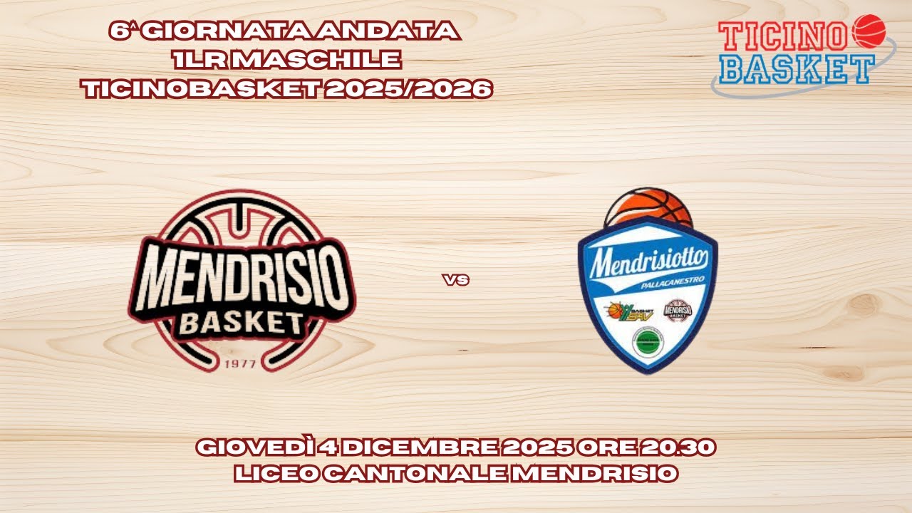 Mendrisio Basket vs RPM 1LR