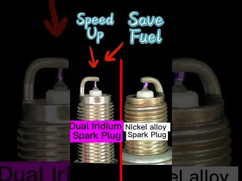 Dual Iridium SPARKPLUG #engine #shorts