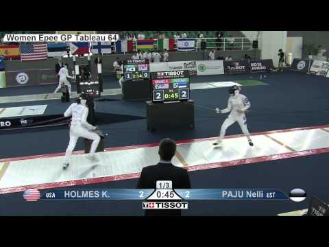 Rio 2015 WE GP T64 30 red Paju N EST vs Holmes K USA