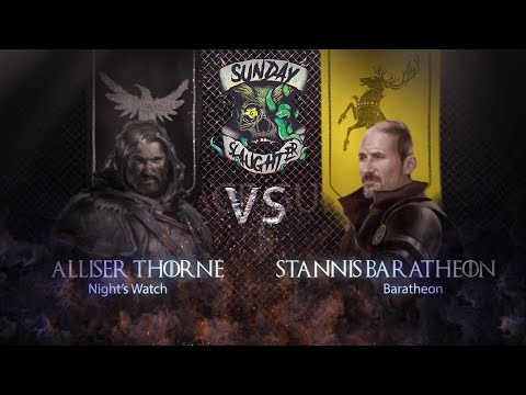 A Song of Ice and Fire TMG Battle Report Episode 3 (Sunday Slaughter)