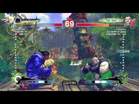 texasfry86 ( Rufus ) vs Trilapino ( Balrog ) - SSF4 AE 2012 Ranked Replay HD