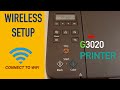Canon Pixma G3020 Wireless Setup Connect To Router Using Printer Panel