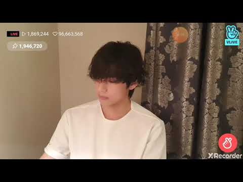 [141219] Taehyung Live Christmas song