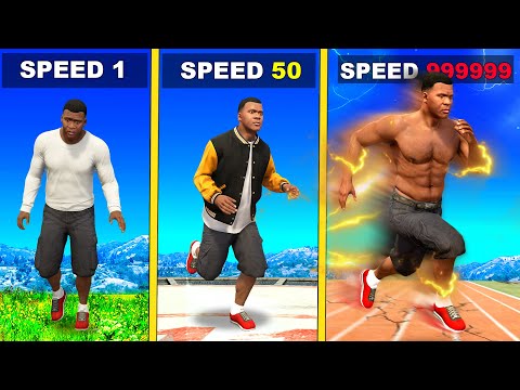 UPGRADING FRANKLIN to FASTEST MAN in GTA 5