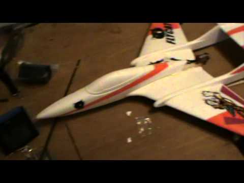 HobbyKing BUILD VIDEO - FlyCat EDF Foam Jet VERY FAST (kit only)