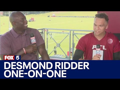 One-on-one with Falcons quarterback Desmond Ridder | FOX 5 News