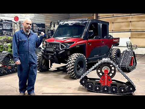 Rubitracks on a Polaris 1500 Ranger