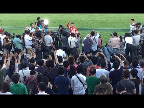 2016.10.02第５０回スプリンターズＳ④ミルコ・デムーロ勝利ジョッキーインタビュー