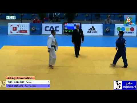 Sezer Huysuz (TUR) - Fernando Ibanez (ECU) [-73kg]
