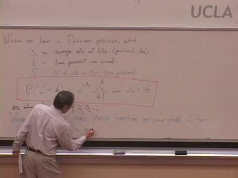 Poisson Distributions