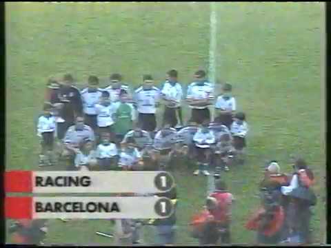 Racing de Santander: 1 - Barcelona: 1 (Jornada: 3 - 96/97)