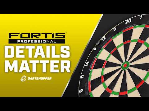 No-Distraction 360 Dartboard Done Right - Harrows Fortis