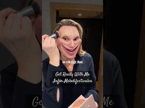 Get Ready With Me inför finalen av Melodifestivalen – med en tvist 😆 #melodifestivalen #grwm