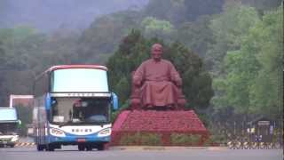 preview picture of video '慈湖停車場蔣公銅像 The Bronze Statue of President Chiang Kai shek, CiHu Parking Lot'