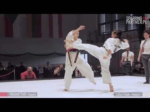 Leila Polak vs Nikolett Toth 19th European Open Karate Championship 2022 IKO