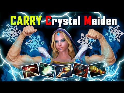 Dota 2 7.29d Crystal Maiden Carry NEW META 1VS5 by Goodwin | DOTA 2 FUN PLAY