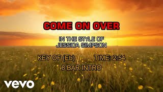 Jessica Simpson - Come On Over (Karaoke)