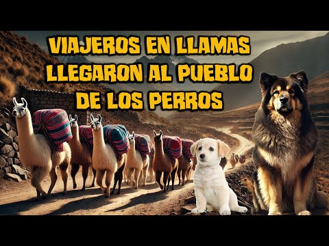 LOS VIAJEROS Y EL MISTERIOSO PUEBLO DE LOS PERROS (cuento andino)