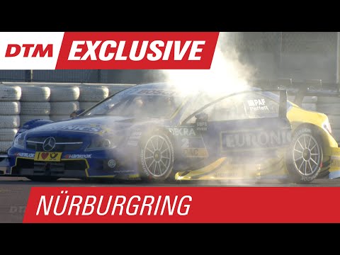 Holy Smokes! Paffett's Car Filled with Smoke - DTM Nürburgring 2015