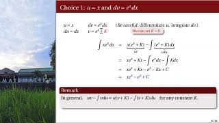 [Math 22] Lec 01 Integration by Parts (Part 1 of 2)