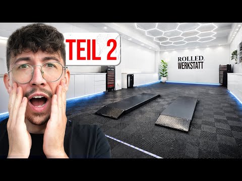 Ich baue die PERFEKTE TRAUMWERKSTATT! Teil 2/2