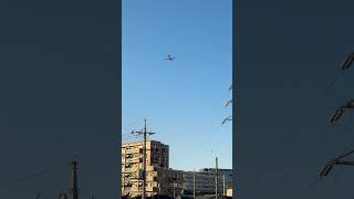 U-680A入間着 上空通過‼️｜#入間基地 #U680A #航空自衛隊 #所沢市 #小手指 #shorts