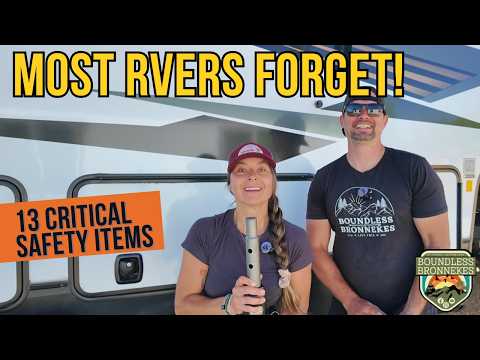 MOST RVERS FORGET!! – 13 Critical Safety Items You Might Not Know You Need