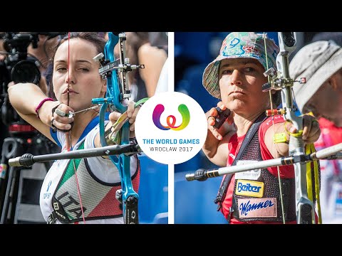 Jessica Tomasi v Laurence Baldauff – recurve women's bronze final | Wroclaw 2017 World Games