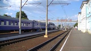preview picture of video 'ТЭП70-0062 с поездом 495 Евпатория - Витебск'