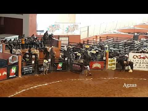 Jineteo de Yegua de Los Rudos de Rancho San Antonio en El Excelencia Charra 2018