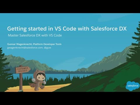 Getting Started in VS Code with Salesforce DX
