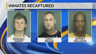 Inmates recaptured in Calhoun County